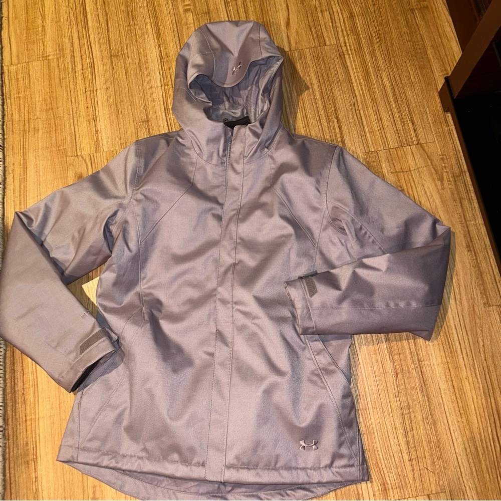 Under Armour Light Purple Warm Winter Ski Jacket Infrared 2-in-1 Coat M